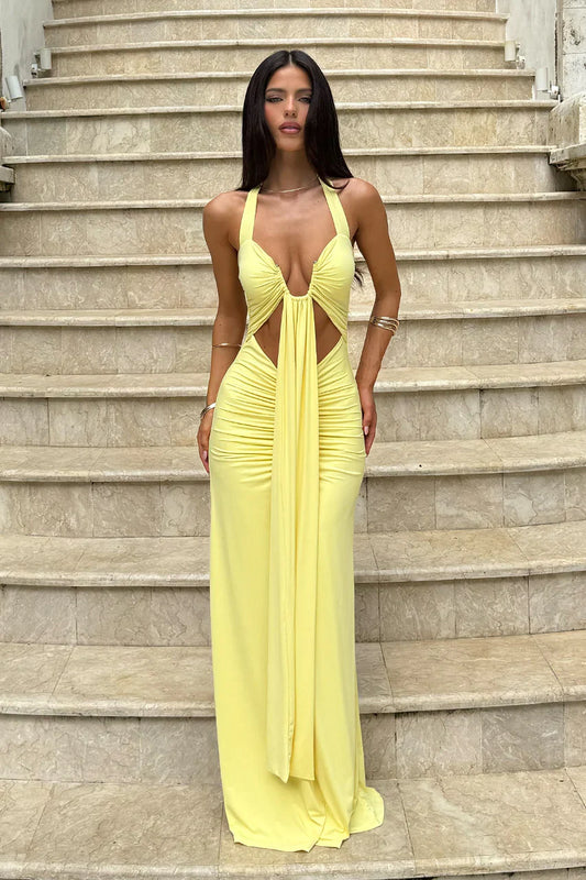Flora Maxi Dress - Butter